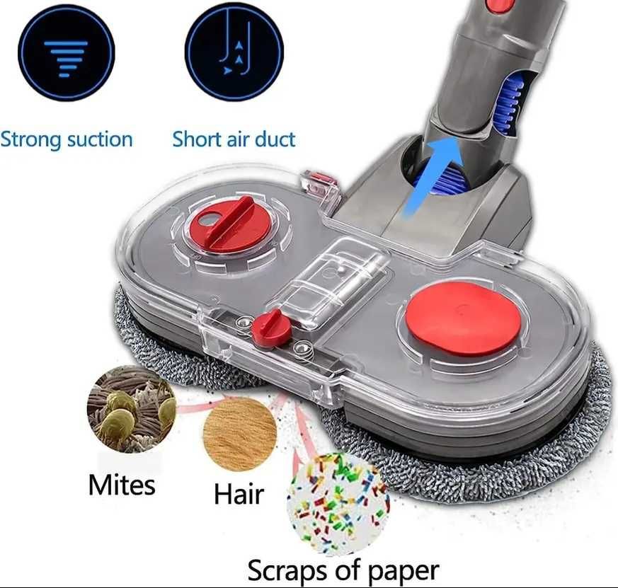 Szczotka mop głowica mopująca do ODKURZACZA DYSON V7 V8 V10 V11 V15