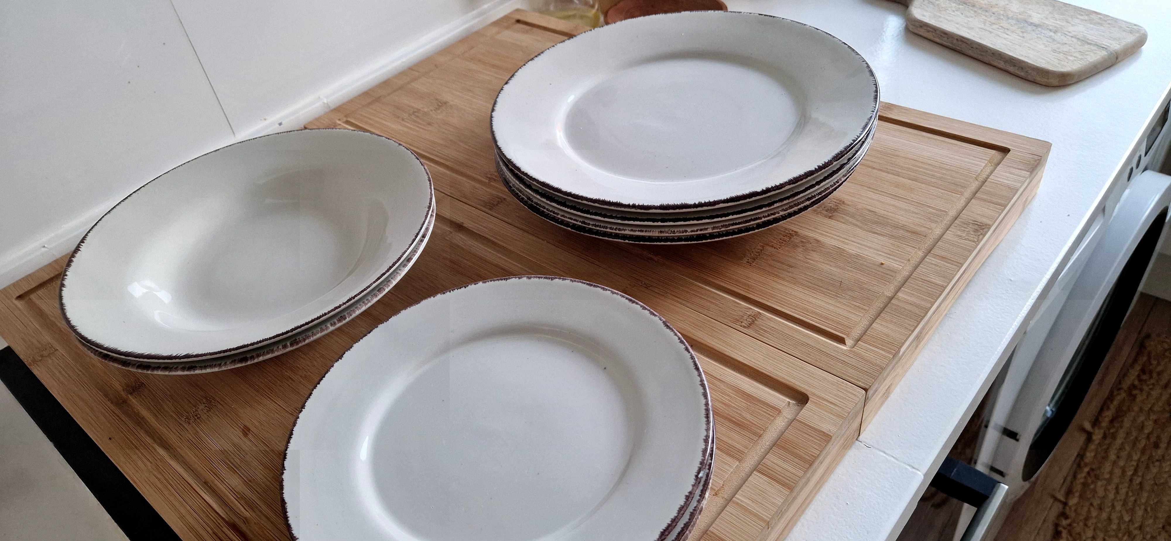 Pratos porcelana
