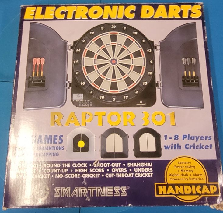 Dart elektroniczny Smartness dla 8 graczy  - sklep bilard/snooker W-wa