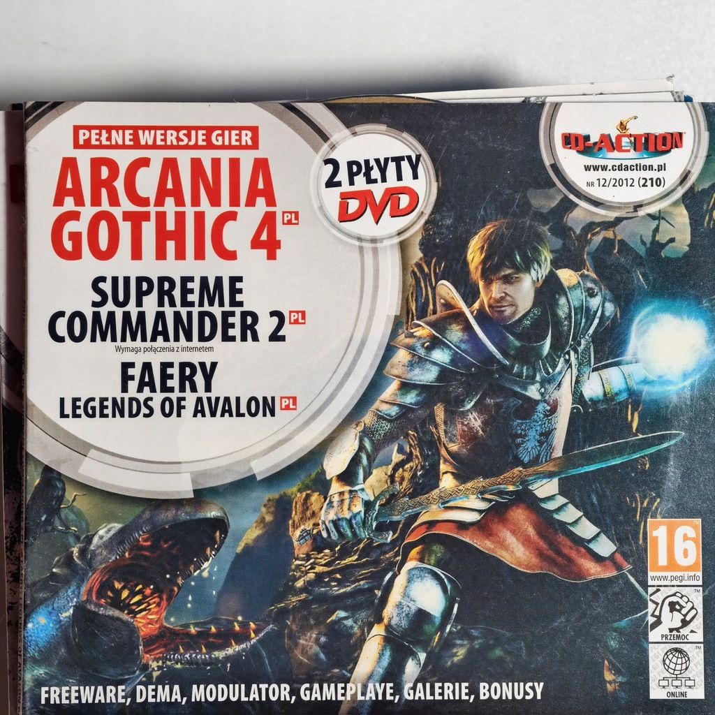 CD-Action (210) Arcania Gothic 4 PL PC