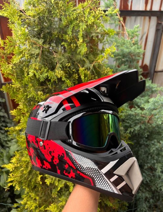 Мотошолом Ендуро , Шлем, кросовий шолом