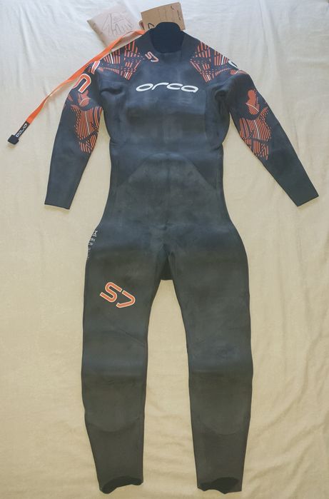 Novo com etiquetas na caixa - Orca S7 Men Full Sleeve Swimming Wetsuit