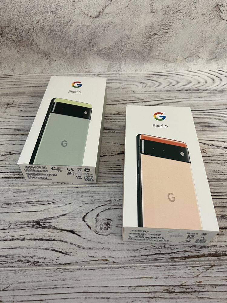 New Google Pixel 6 128gb,Новий Піксель 6 128 гб