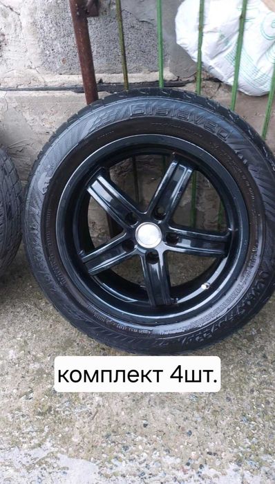 Шіни як нові 215/55 R16 Gislaved Ultra з дісками комплект