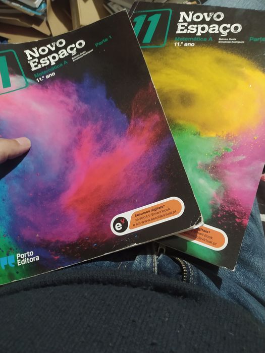 Novo espaço 11° ano matemática A conjunto manuais - portes CTT grátis