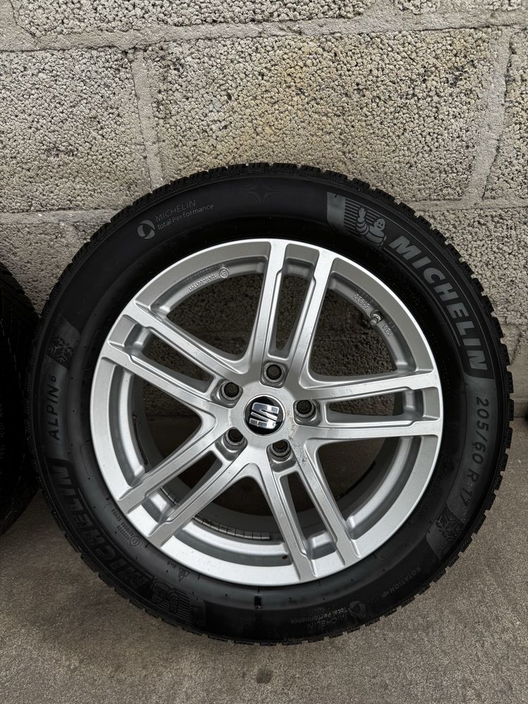 Koła Zimowe R17 5x112 Seat Ateca Arona Alhambra Altea opony 205/60/17