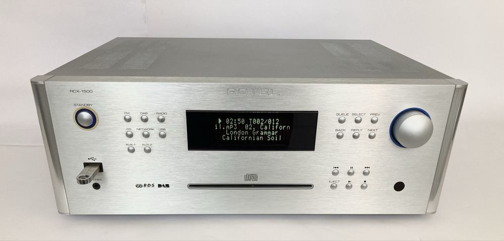 ROTEL RCX-1500 Wzmacniacz, Radio internetowe i FM, USB, CD