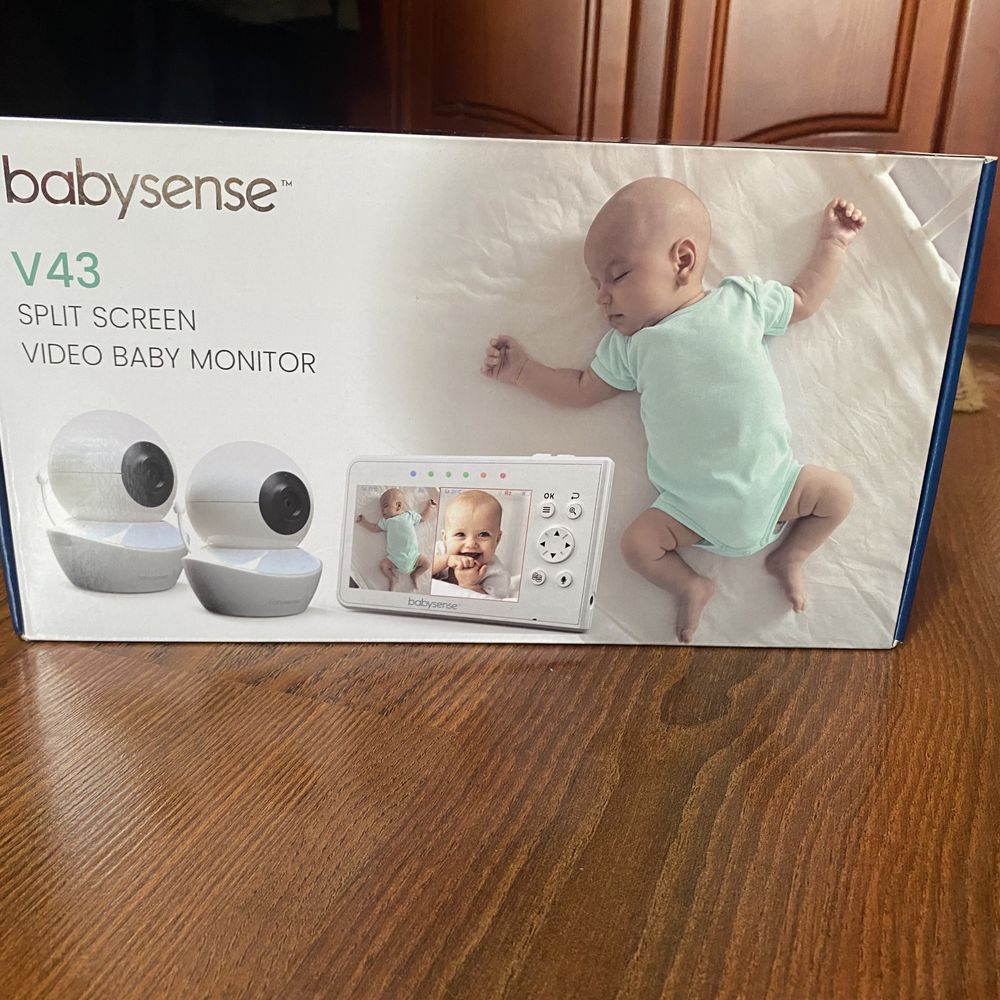 BabySense V43 - відео няня з монітором камери 4,3 дюйми 2 камери