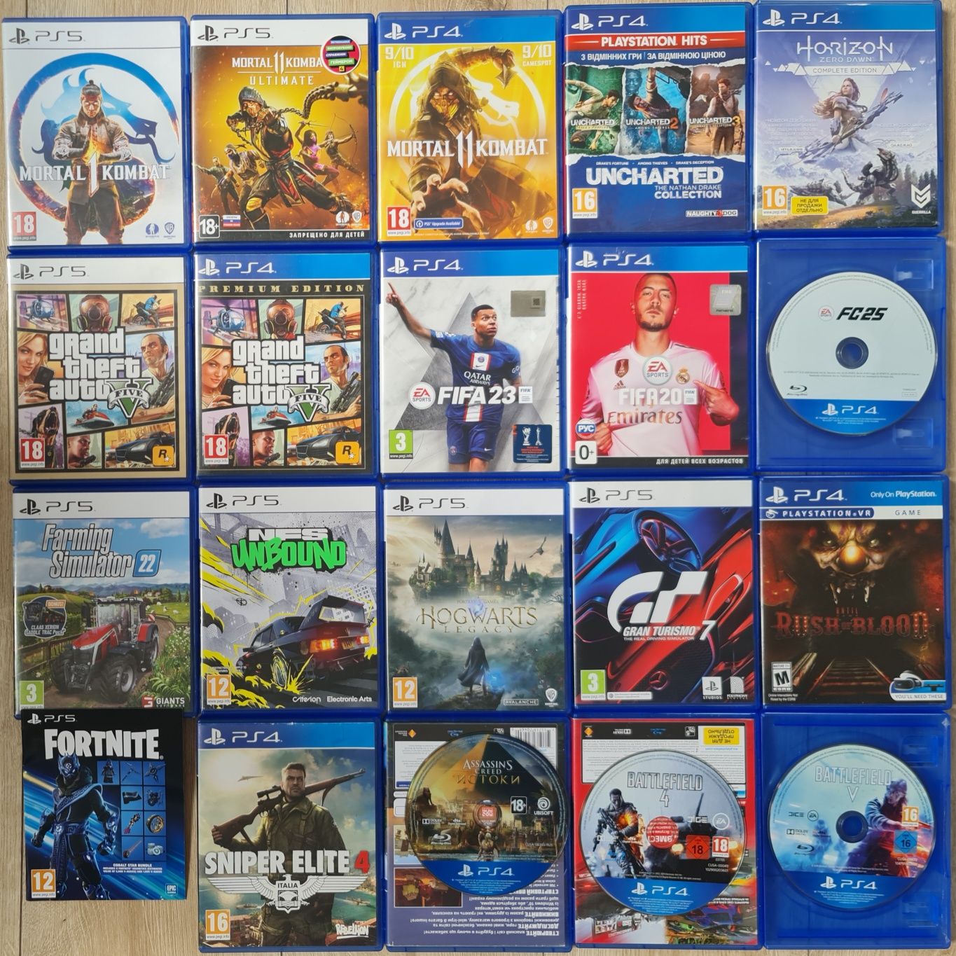 PlayStation 5 ps 5 Диск Ігра FIFA FC Футбол пс 5