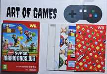 New Super Mario Bros Wii Nintendo Wii Komplet 3xA BDB