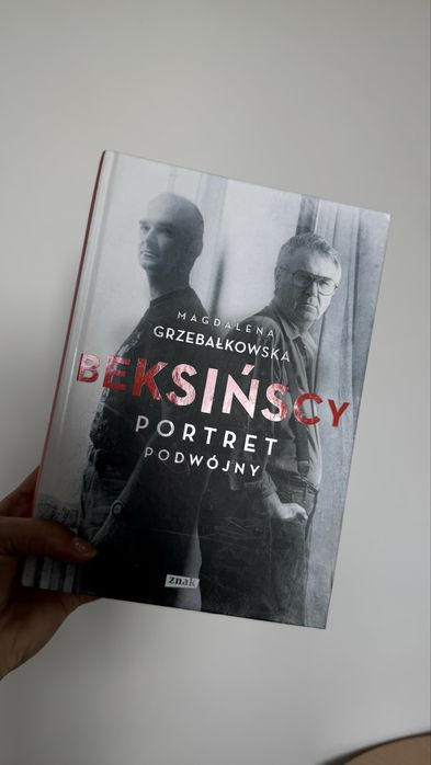 Książka buografia beksińscy portret podwójny twarda oprawa