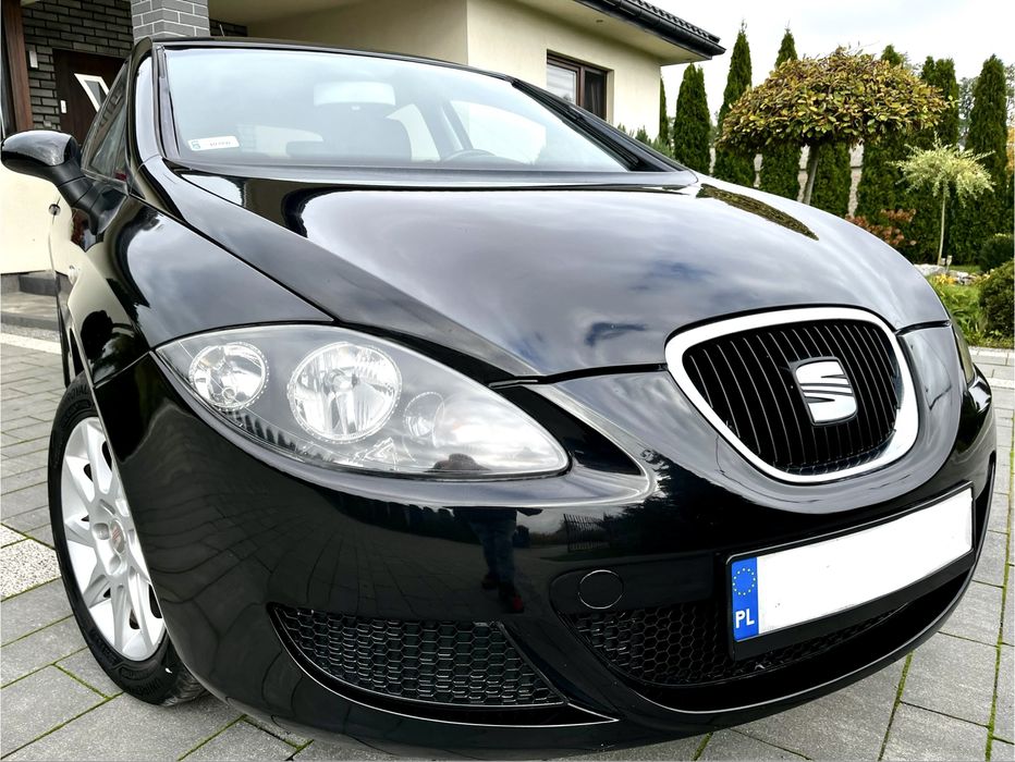 Piękny SEAT LEON 1.6! SEKWENCYJNY GAZ, klimatyzacja!