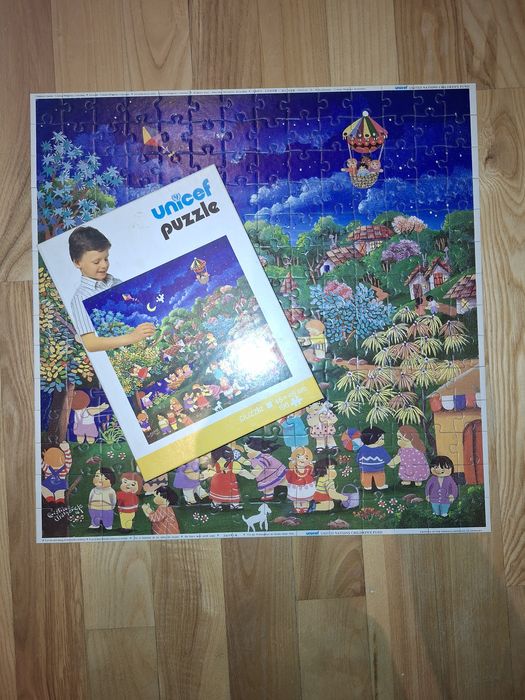 Puzzle UNICEF 5700 Oryginalne, komplet, jak nowe!