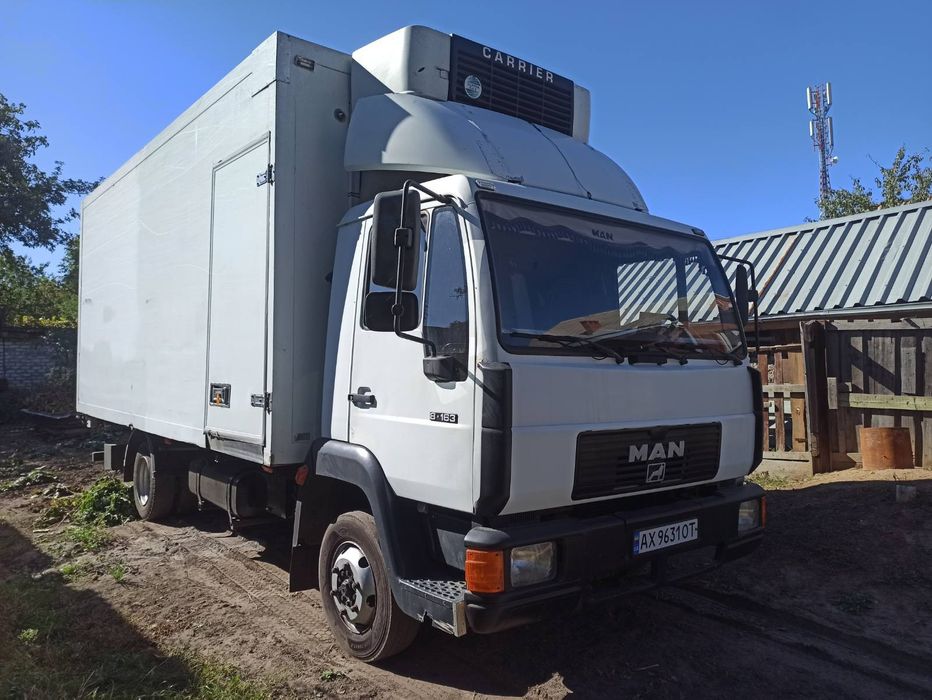 Ман 8.163, л2000,l,MAN, рефрежератор, гидроборт,Ref, 5 тонник