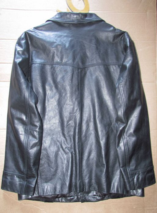 Чоловіча шкіряна куртка бренд : JACK & JONES