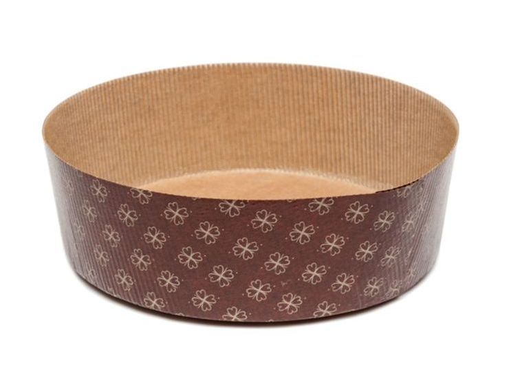 Forma Papierowa Do Pieczenia Okrągła Panettone Basso 185X65Mm 1Szt