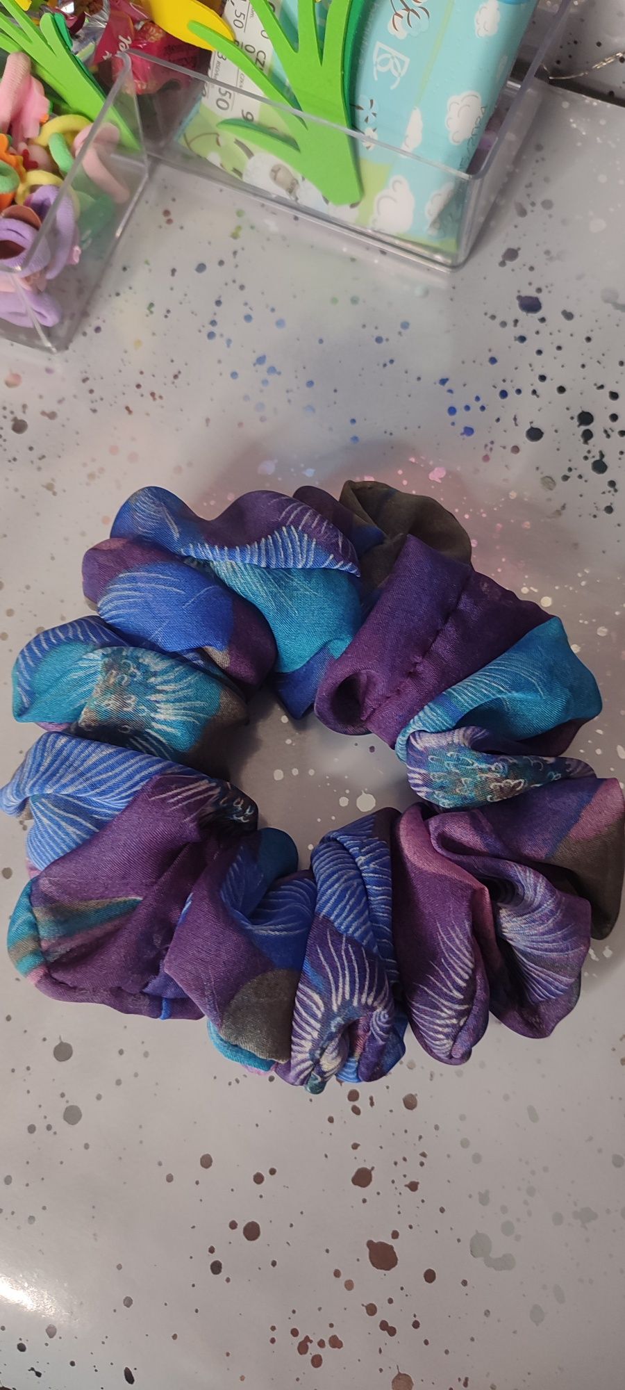 Scrunchie do włosów rozm XL Naomi