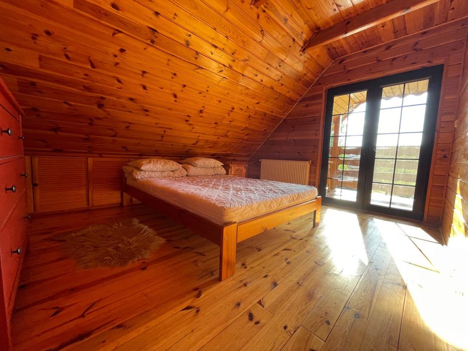 Domek letniskowy/caloroczny na Mazurach nad jeziorem Mielno