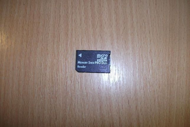 Reader MicroSD-Sony Memory Stick Pro Duo для Sony PSP
