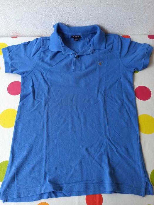 Polo Gant Azul Criança