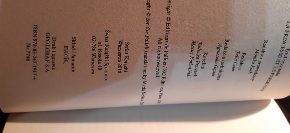 księżna i prezydent Valery Giscard d'estaing