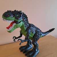 Zabawka Zielony Duży Dinozaur - wydaje dźwięki i chodzi