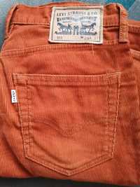 Spodnie levi's miedziane W29L32 damskie