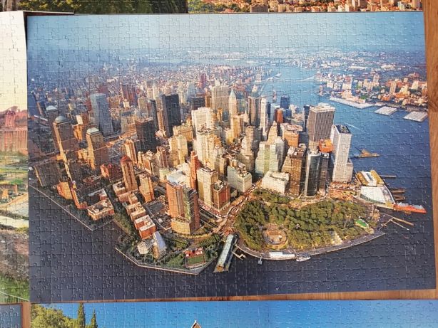 Puzzle - Manhattan, Nowy Jork , Trefl 1000 elementów