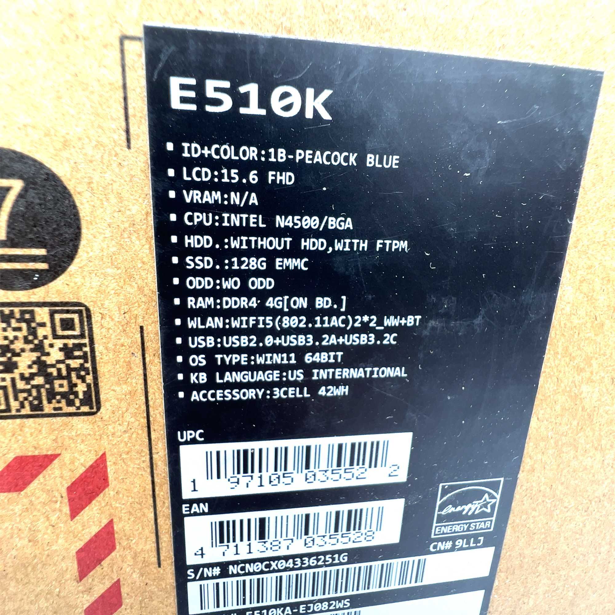 ASUS Vivobook E510 GO15 z 2 letnią gwarancją Lombard Gorzów