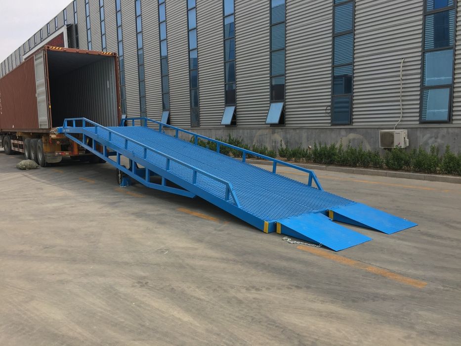 Rampa Metálica de Carga e Descarga