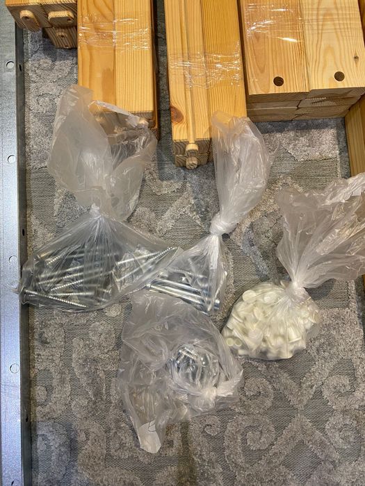 Cama KURA madeira IKEA