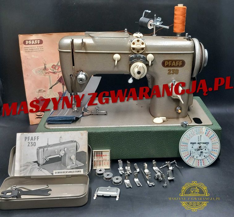 Maszyna do szycia Pfaff do ciężkiego torebki smycze żagle 12MSC GW.