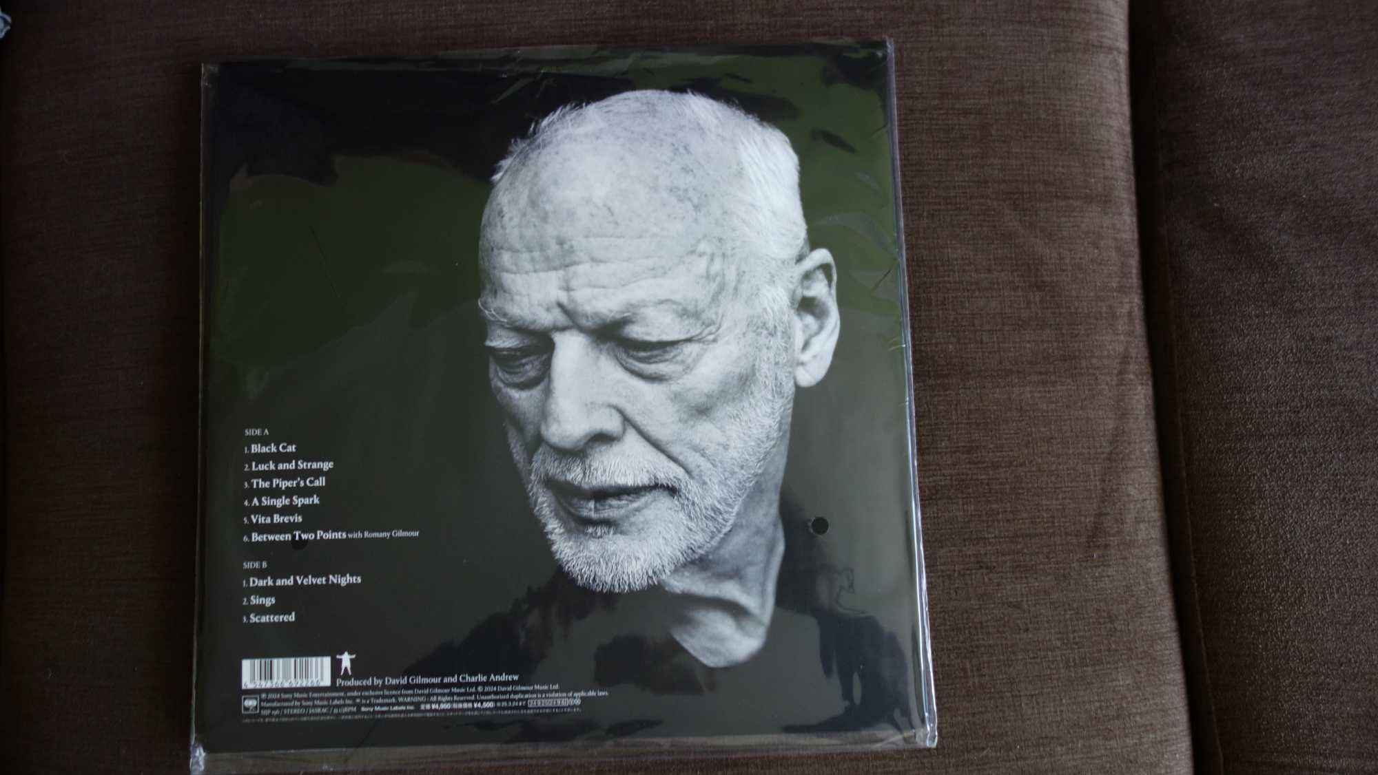 David Gilmour Luck and Strange winyl OBI NOWA