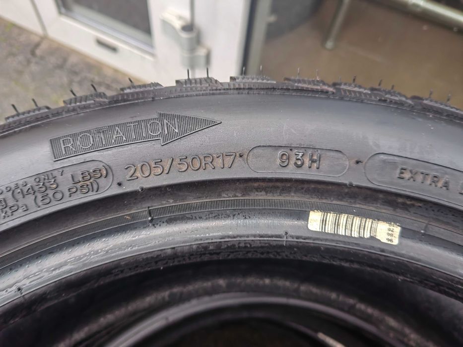 205/50R17 Michelin Pilot Alpin A5 Komplet Zima bardzo ładne 7-8 MM