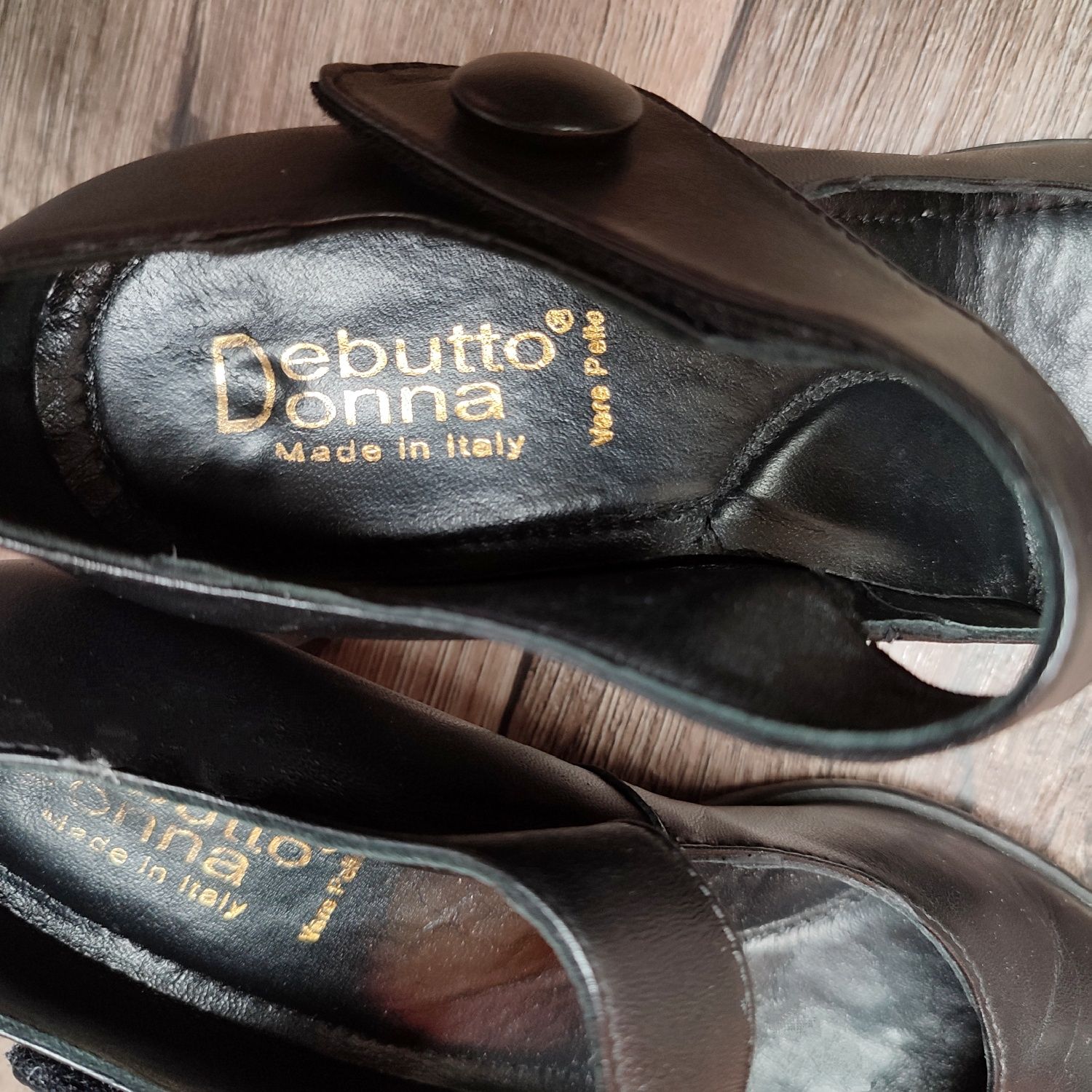 Італія шкіра туфлі Debuto donna ортопедичні майже нові 38 розмір