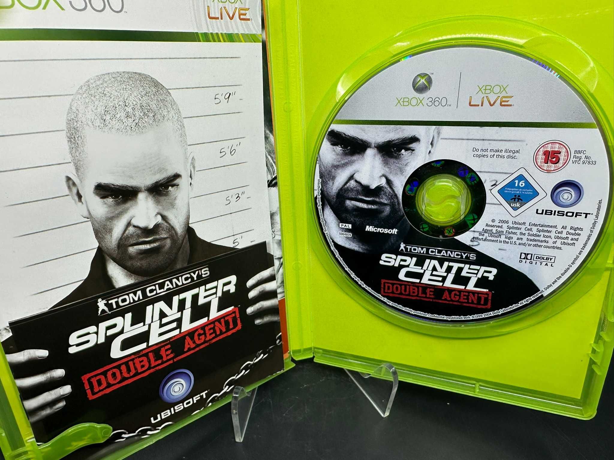 Gra na xbox360 Splinter Cell Double Agent
