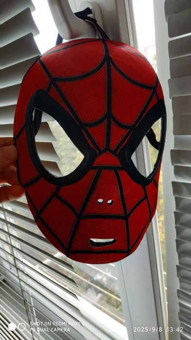 Маска Spider man - человек паук