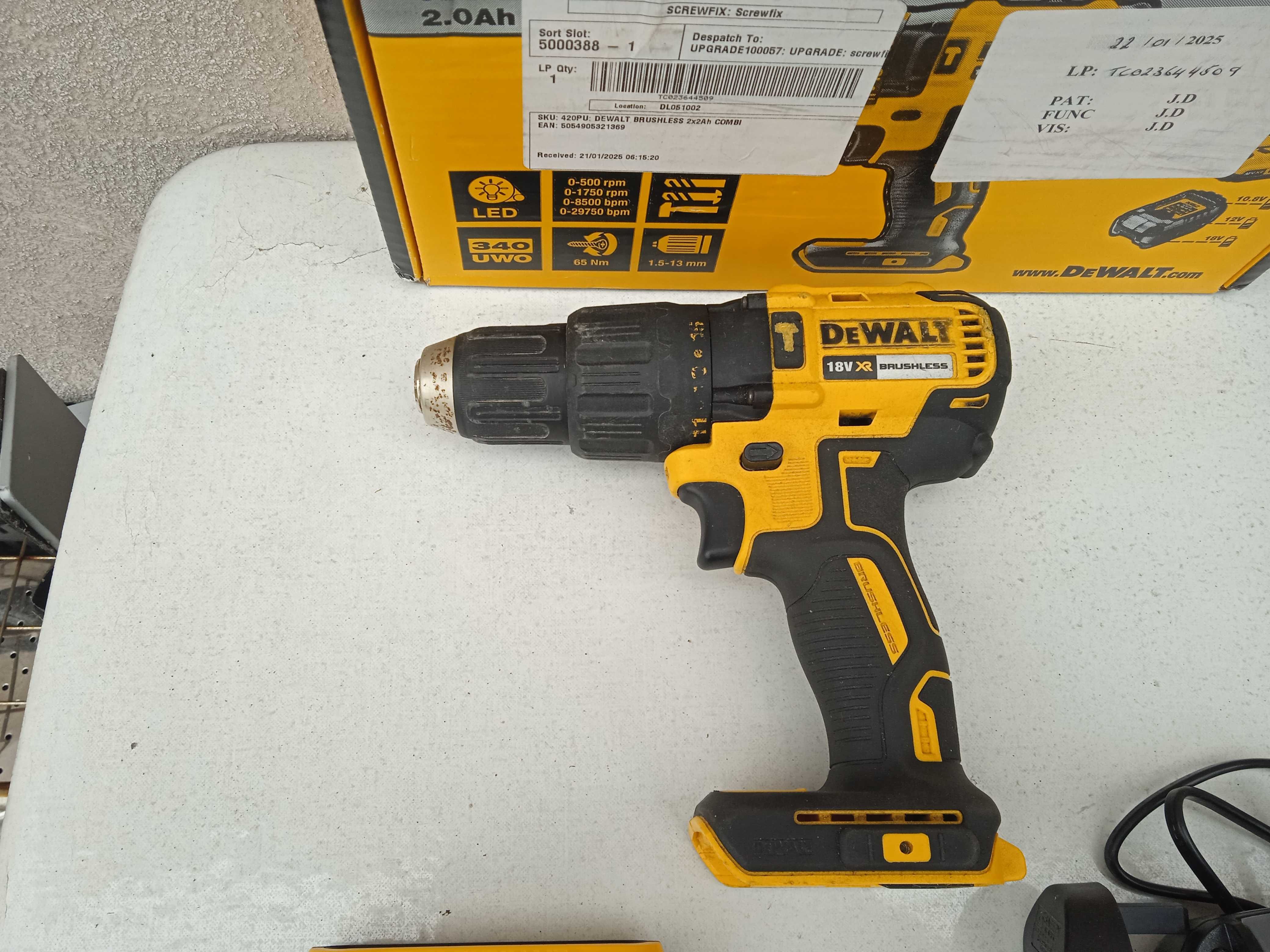 wkrętarka udarowa dewalt