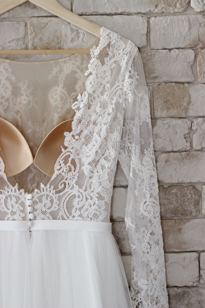 NOWA suknia ślubna romantic/boho