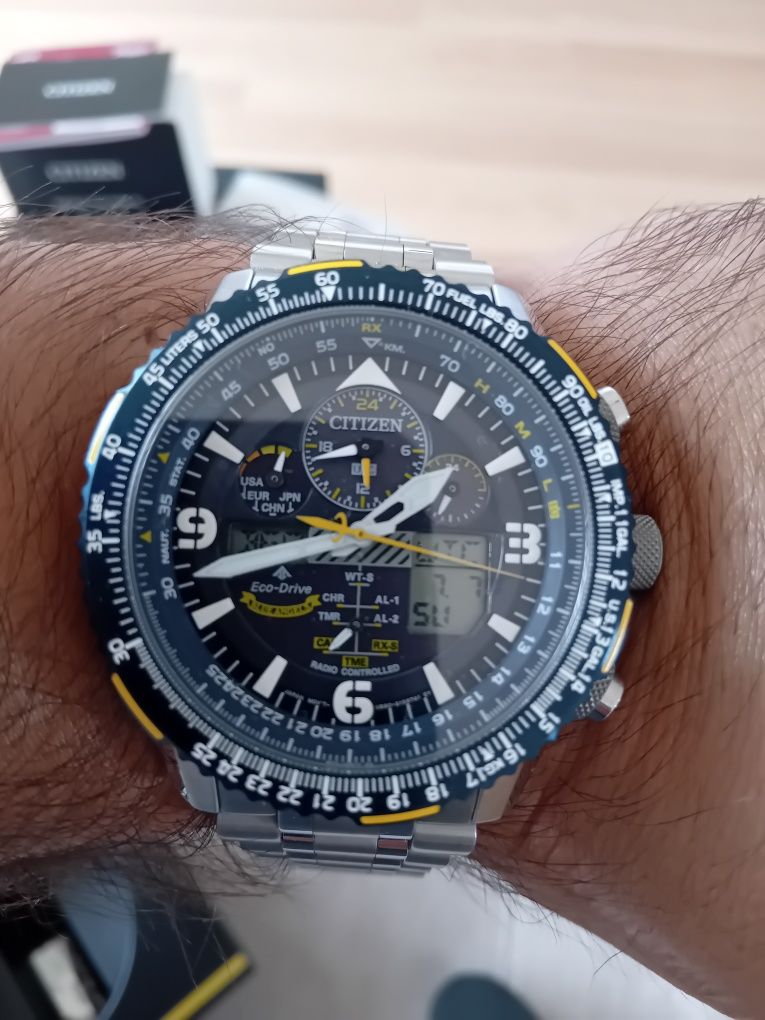 Zegarek Citizen Promaster Sky Blue Angels Eco-Drive Nowy