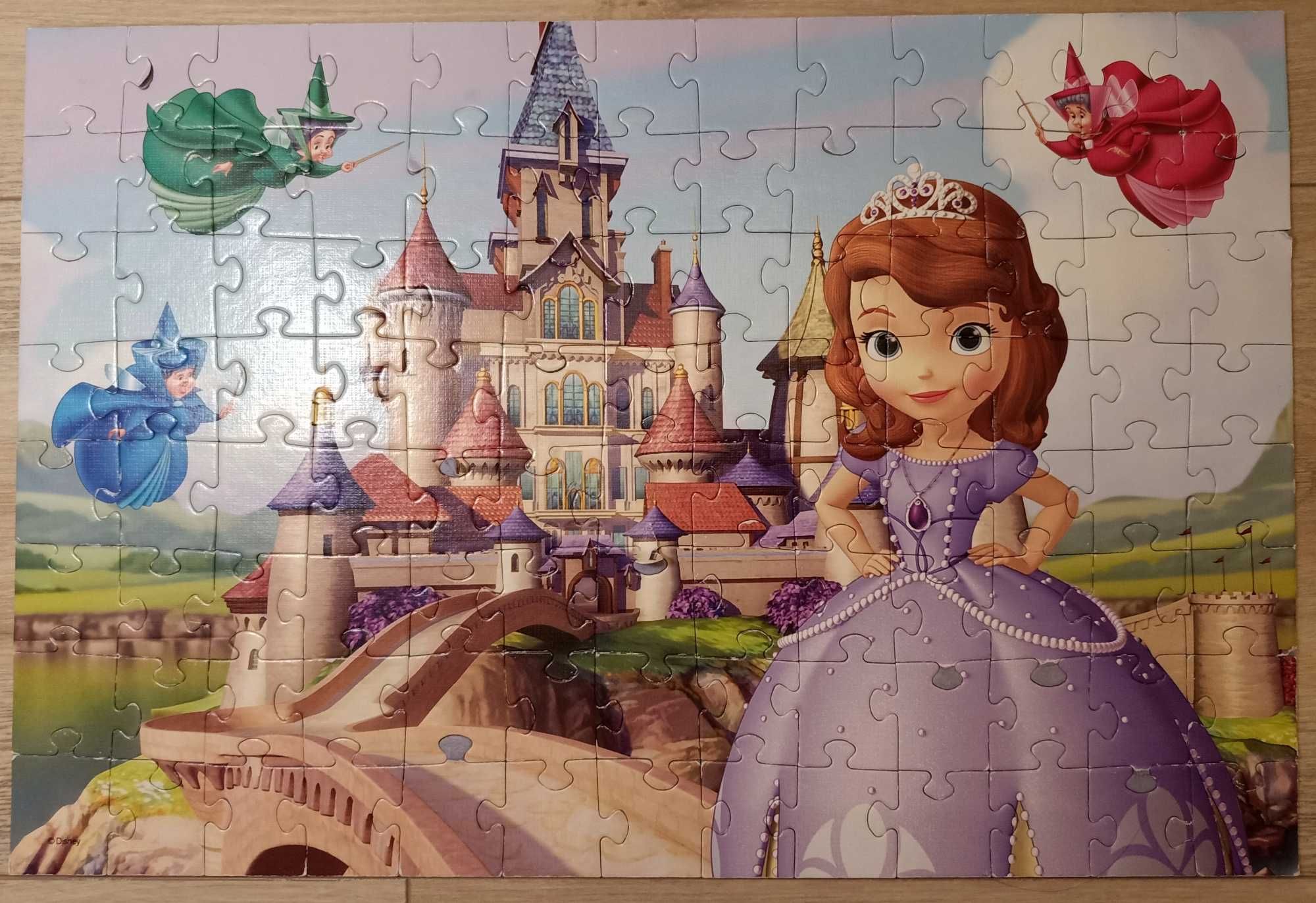 Puzzle Disney Sofia the first 100 elementów
