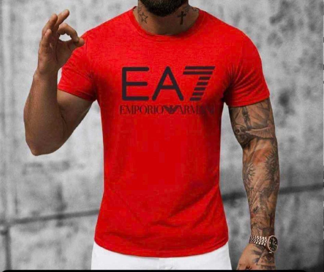 Koszulki męskie EA7 3 sztuki
