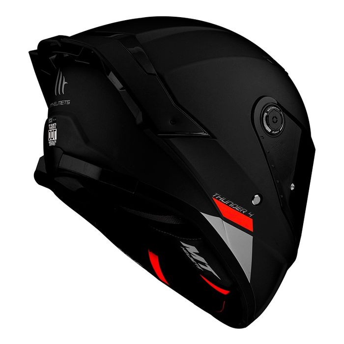 Мото шолом MT helmets thunder 4 sv matt Black іспанський шлем чорний