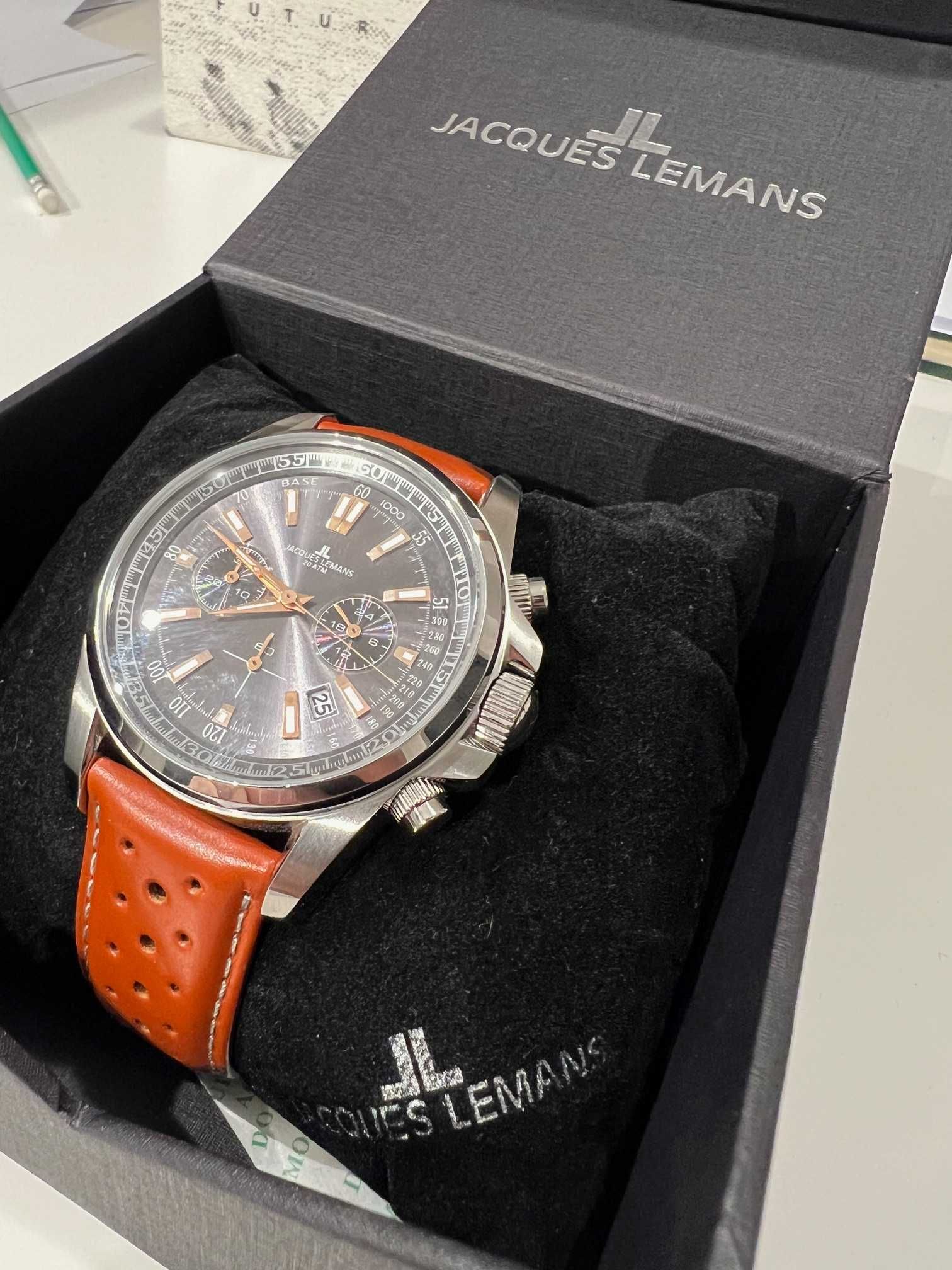 Zegarek Jacques Lemans 1-1117.1 jak nowy
