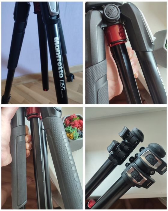 Штатив Manfrotto MT055XPRO3 з 3D головкою XPro 3-Way комплект