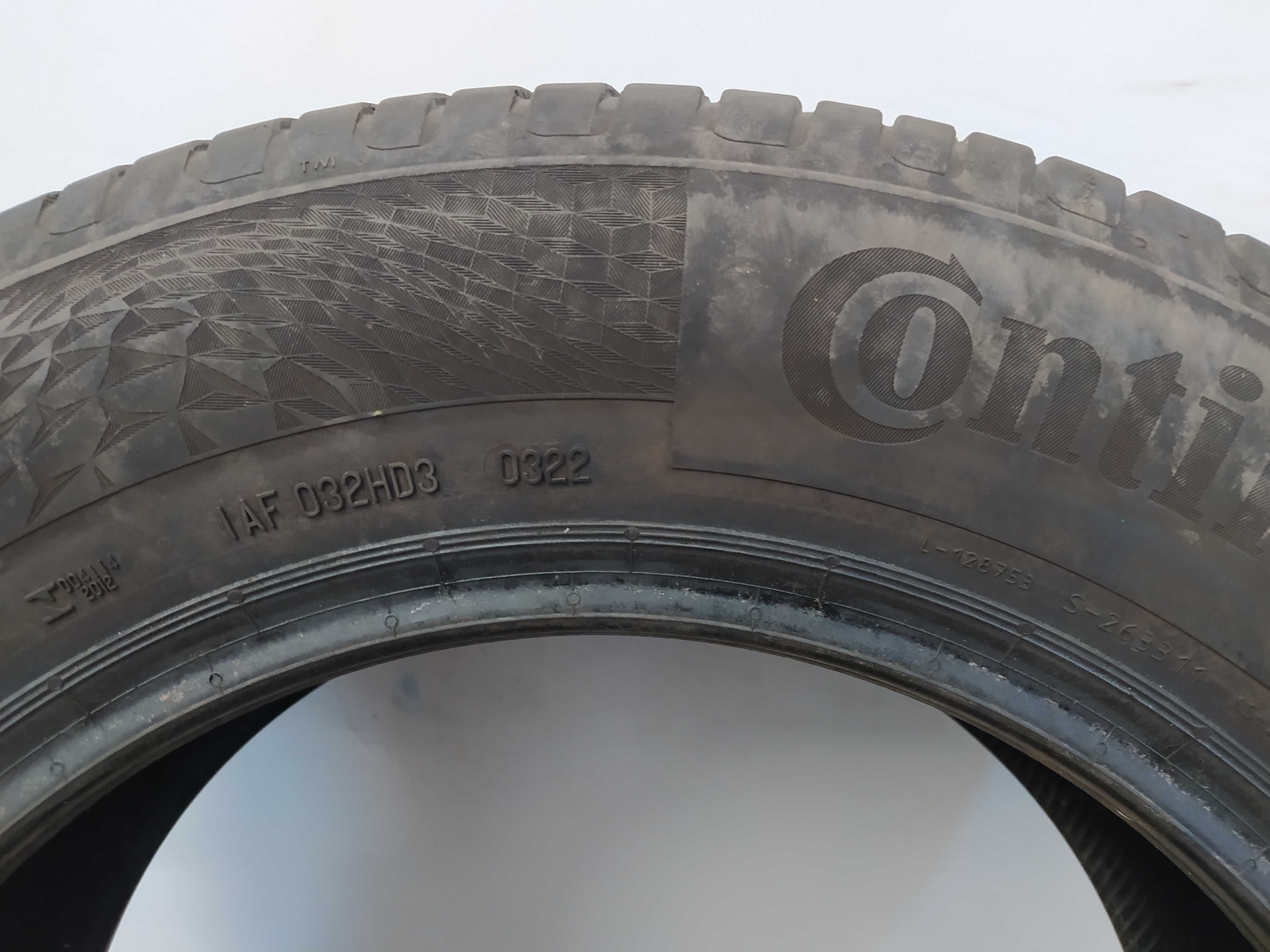 1x195/65R15 Continental UltraContact, 2022 rok, bieżnik 6,2mm, 91H