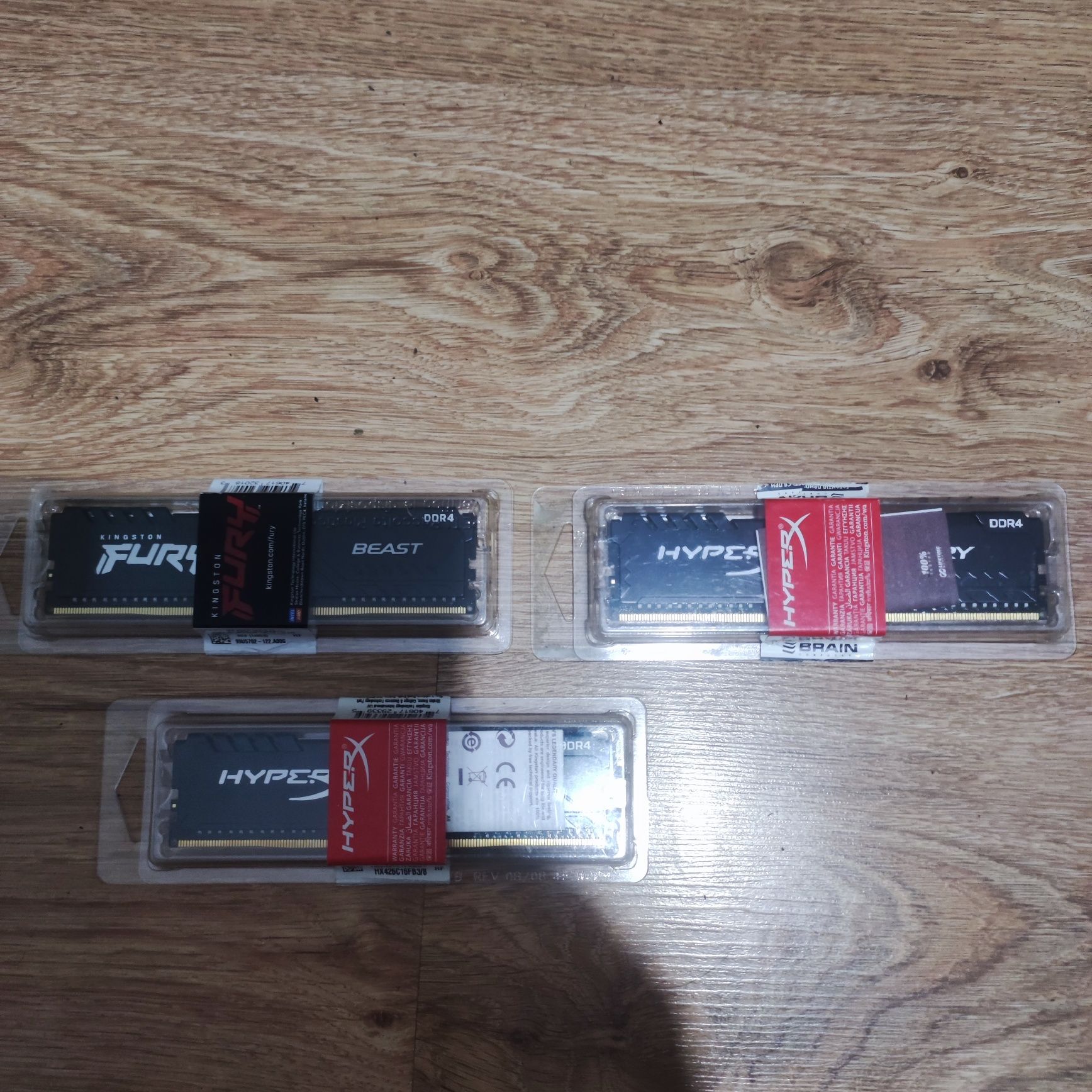 Оперативна пам'ять Hyper X Fury DDR4 8Gb 2666 МГц,ОЗУ,