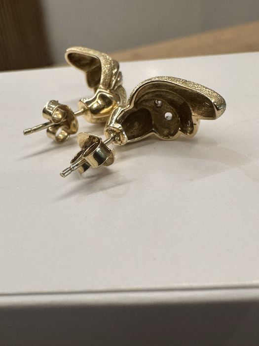 Złote kolczyki próba 585