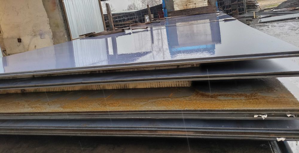 Blacha g/w kawałkowa duże arkusze