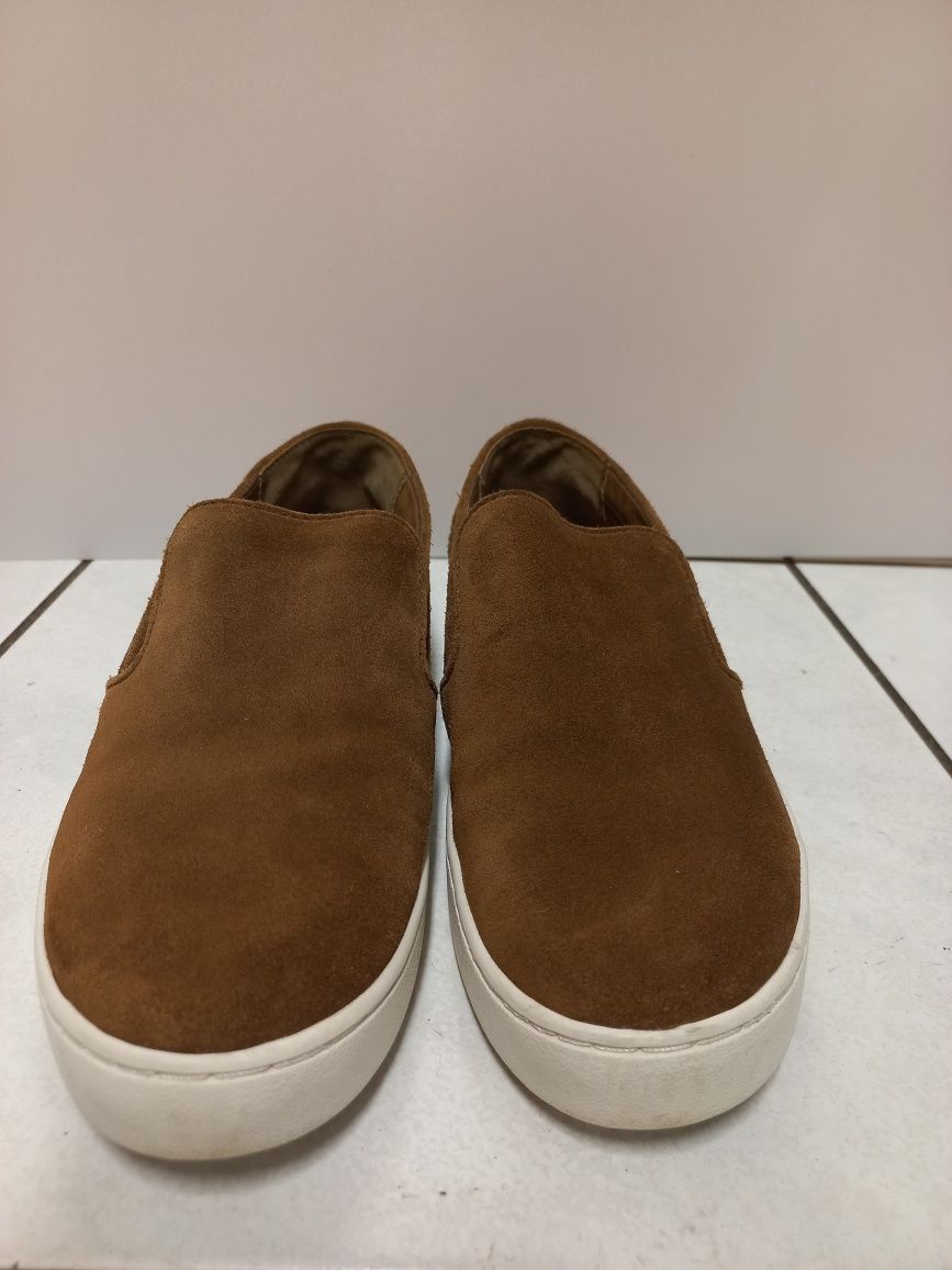 Коричневі замшеві мокасини Michael Kors Stevie, 24,5 см устілка